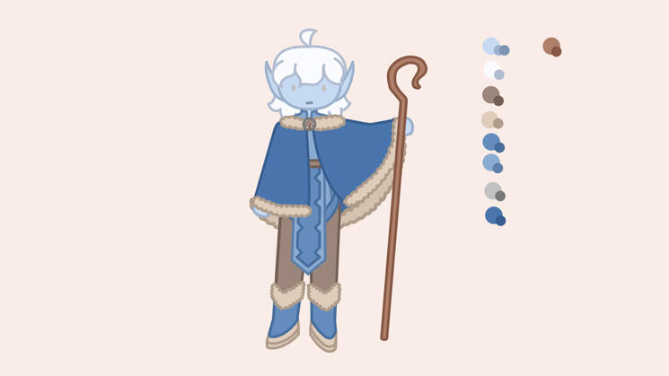 Ref sheet DND: winter, 2 Jun. 2025